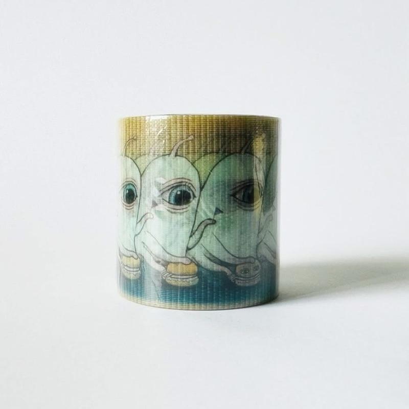 ヒグチユウコ｜𝗛𝗶𝗴𝘂𝗰𝗵𝗶 𝗬𝘂𝗸𝗼 養生テープ ひとつめ内職工場 ひとつめちゃん 樋口裕子 膠帶 -瞳醬副業工廠--細節圖6