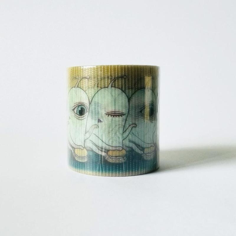 ヒグチユウコ｜𝗛𝗶𝗴𝘂𝗰𝗵𝗶 𝗬𝘂𝗸𝗼 養生テープ ひとつめ内職工場 ひとつめちゃん 樋口裕子 膠帶 -瞳醬副業工廠--細節圖7