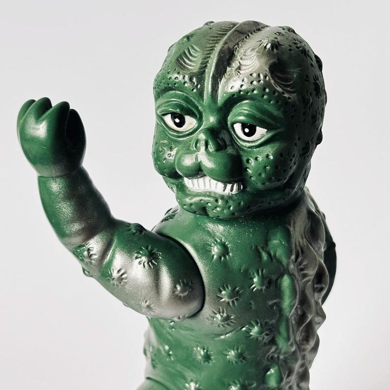 𝗕𝗔𝗡𝗗𝗔𝗜 𝘅 𝗕𝗨𝗟𝗟𝗠𝗔𝗥𝗞 東宝怪獣シリーズ ゴジラの息子 ミニラ 迷你拉 東寶 怪獸 哥吉拉 軟膠玩具-細節圖4