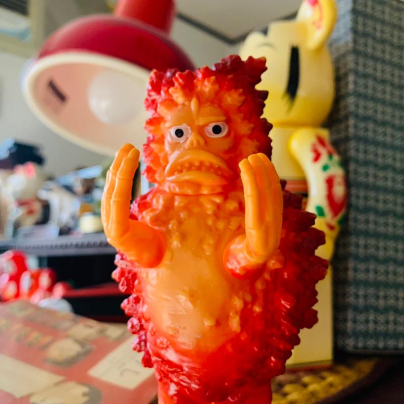 バンダイ｜BANDAI  ウルトラ怪獣シリーズ 隕石怪獣 ガラモン / 隕石怪獸 卡拉蒙 / 阿蒙  1991年 日本製-細節圖3