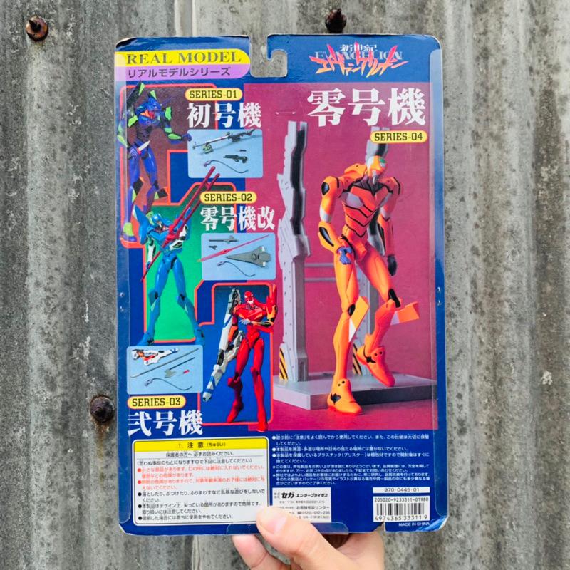 セガ｜SEGA 新世紀エヴァンゲリオン / EVA REAL MODEL 零号機 新世紀福音戰士 零號機 早期吊卡玩具-細節圖6