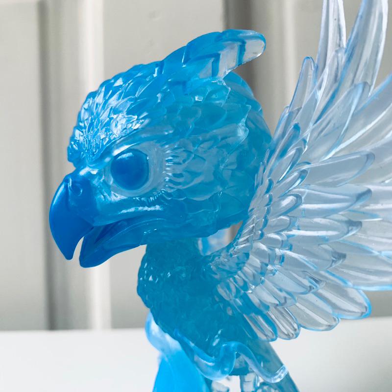 Funko POP  Harry Potter PATRONUS 哈利波特 鄧不利多 校長 守護靈 護法 鳳凰 藍色透明-細節圖3