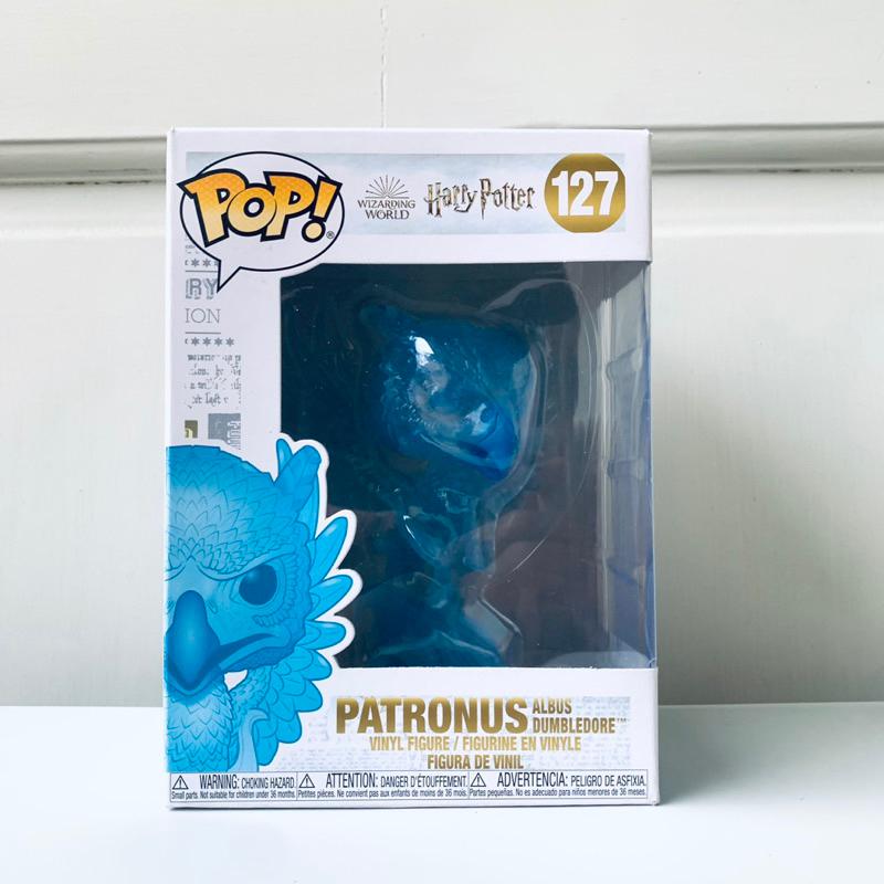 Funko POP  Harry Potter PATRONUS 哈利波特 鄧不利多 校長 守護靈 護法 鳳凰 藍色透明-細節圖6