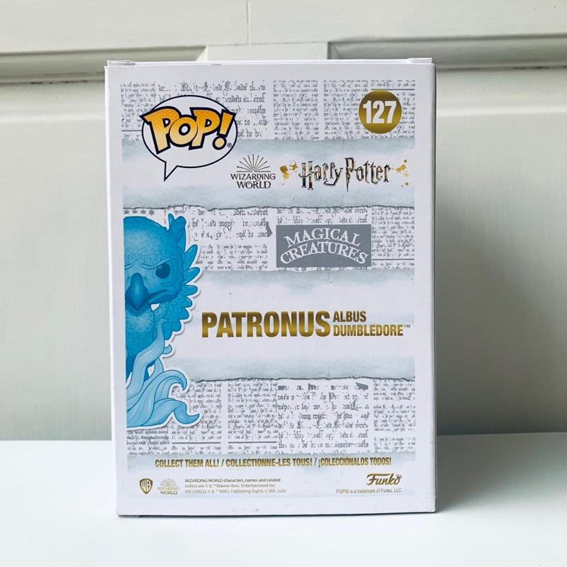 Funko POP  Harry Potter PATRONUS 哈利波特 鄧不利多 校長 守護靈 護法 鳳凰 藍色透明-細節圖9