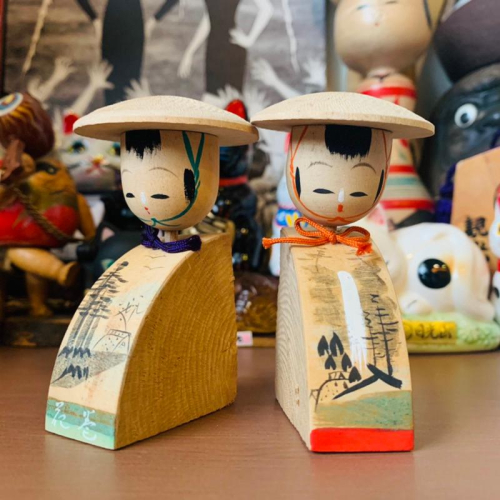早期日本郷土玩具木製人形組合- 進化商店- iOPEN Mall