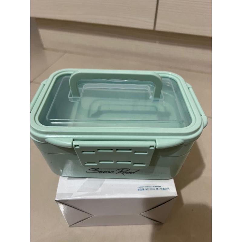友訊 多功能扣式雙層手提餐盒 保鮮盒 便當盒 餐盒 野餐盒-細節圖2