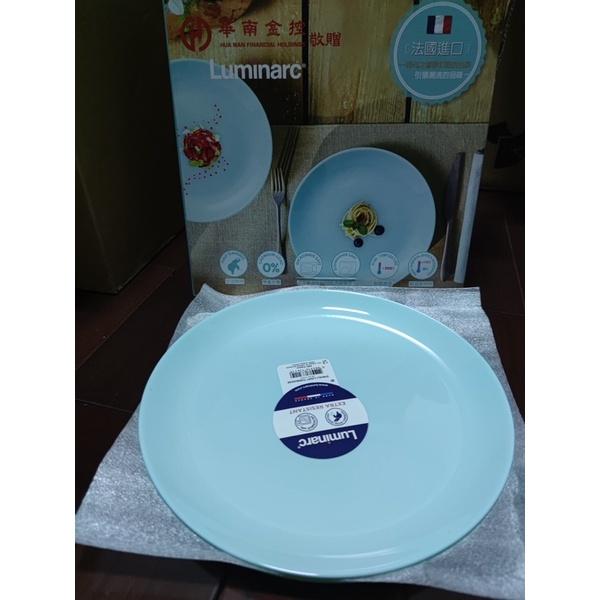 法國樂美雅餐具(2入組) 華南金股東會紀念品 水藍色餐盤-細節圖2