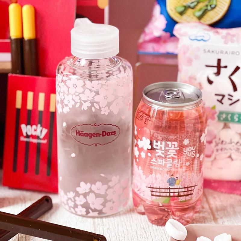 哈根達斯 櫻花冷飲變色瓶​ Haagen Dazs 450ml  隨身瓶 免運-細節圖2