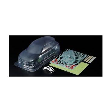 田宮TAMIYA 51652 SUZUKI SWIFT SPORT 1/10 電動房車M車用透明車殼套件-細節圖4