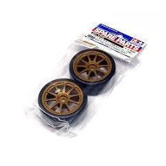 田宮Tamiya 51219 Drift Tires Type-D & Wheels像真甩尾胎含框，一包兩入-細節圖4