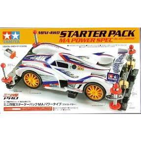 日本田宮模型公司出品,四驅軌道車Starter Pack MA Power Spec (Blast Arrow)附馬達-細節圖2