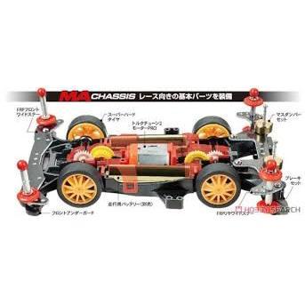 日本田宮模型公司出品,四驅軌道車Starter Pack MA Power Spec (Blast Arrow)附馬達-細節圖3
