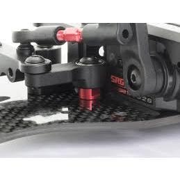 inf1nity t090 CHASSIS MOUNTED ALU STEERING POST (Red/2pcs)-細節圖3