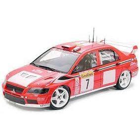 田宮TAMIYA 50927 1/10 拉力平跑透明車殼三菱Lancer Evo.7 WRC（不附人偶）-細節圖2