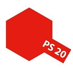 TAMIYA 田宮噴漆PS20 PS-20 螢光紅-細節圖2