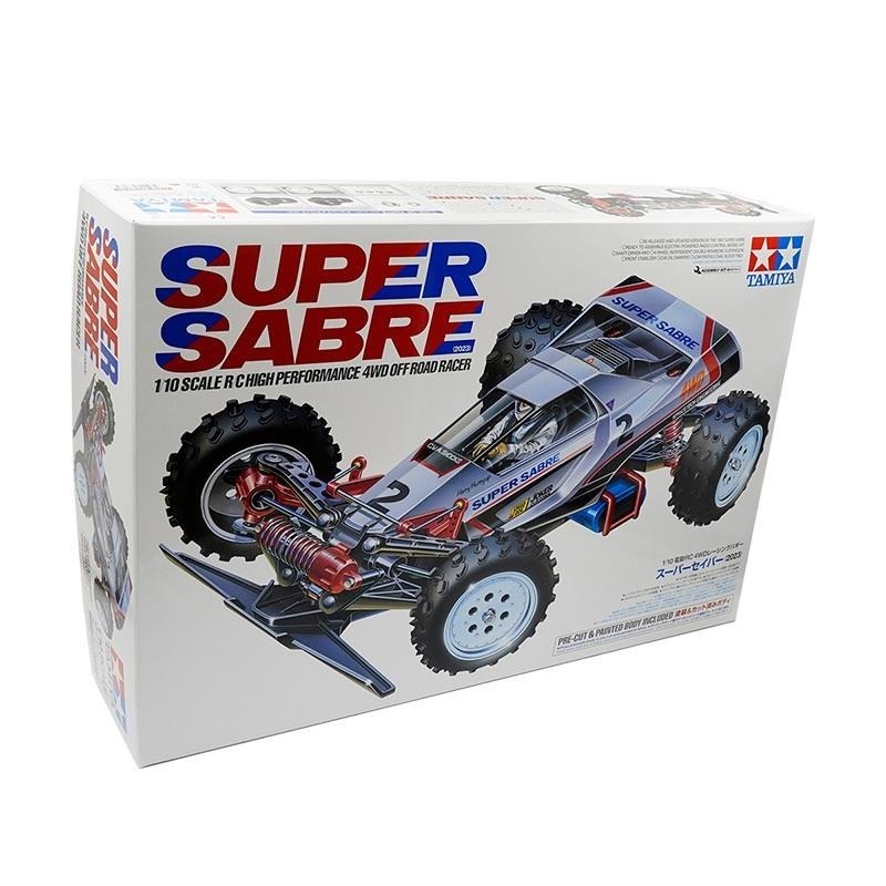 （原盒拆寄）田宮TAMIYA 1/10 復刻SUPER SABRE 遙控越野車，超級軍刀-細節圖4