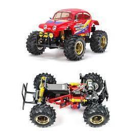 TAMIYA 田宮58618 RC MONSTER BEETLE（紅色硬殼）固來公司貨-細節圖2