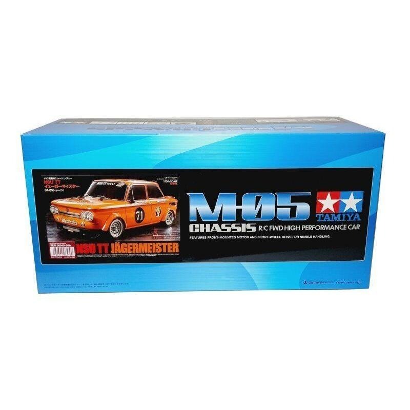 （原盒拆寄）田宮Tamiya NSU TT Jagermeister M05 L 58649，固來公司貨-細節圖4