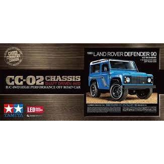 田宮TAMIYA 58700 1990 LAND ROVER DEFENDER 90 CC02固來公司貨-細節圖9