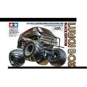 田宮TAMIYA 58546 1/12二驅大腳便當黑色RC LUNCH BOX ＂BLACK EDITION固來公司貨-細節圖5
