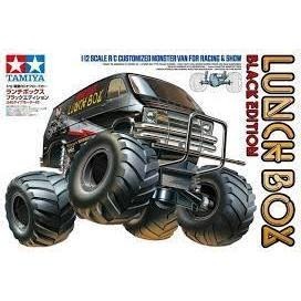 田宮TAMIYA 58546 1/12二驅大腳便當黑色RC LUNCH BOX ＂BLACK EDITION固來公司貨-細節圖7