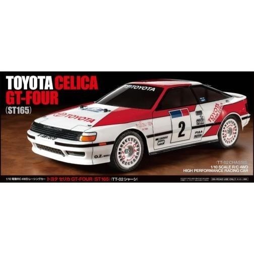 田宮58718 1/10 RC遙控車豐田Celica GT-FOUR (ST165) (TT-02底盤)固來公司貨-細節圖3