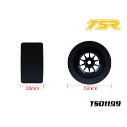 Teamsaxo F1-200 MF1 用前海綿胎，一包兩入-細節圖2