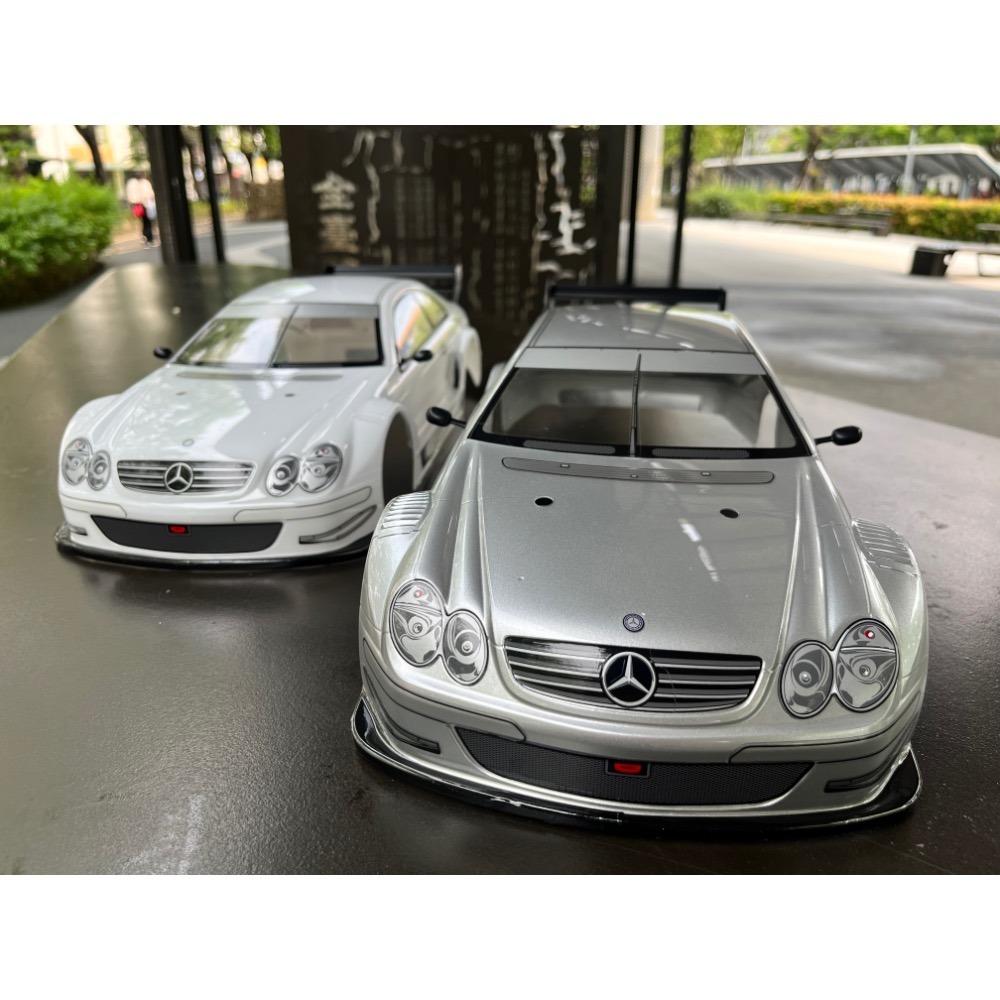 田宮原廠沒單賣的殼賓士AMG CLK，手工剪好鑽好也噴好的殼-細節圖2