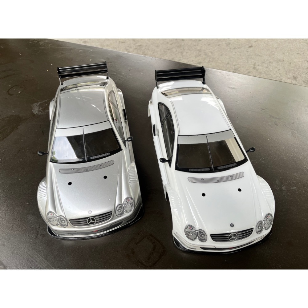 田宮原廠沒單賣的殼賓士AMG CLK，手工剪好鑽好也噴好的殼-細節圖4