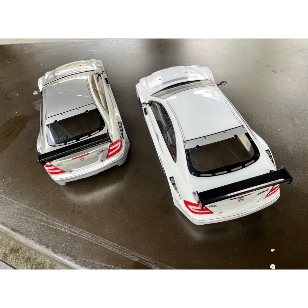田宮原廠沒單賣的殼賓士AMG CLK，手工剪好鑽好也噴好的殼-細節圖5