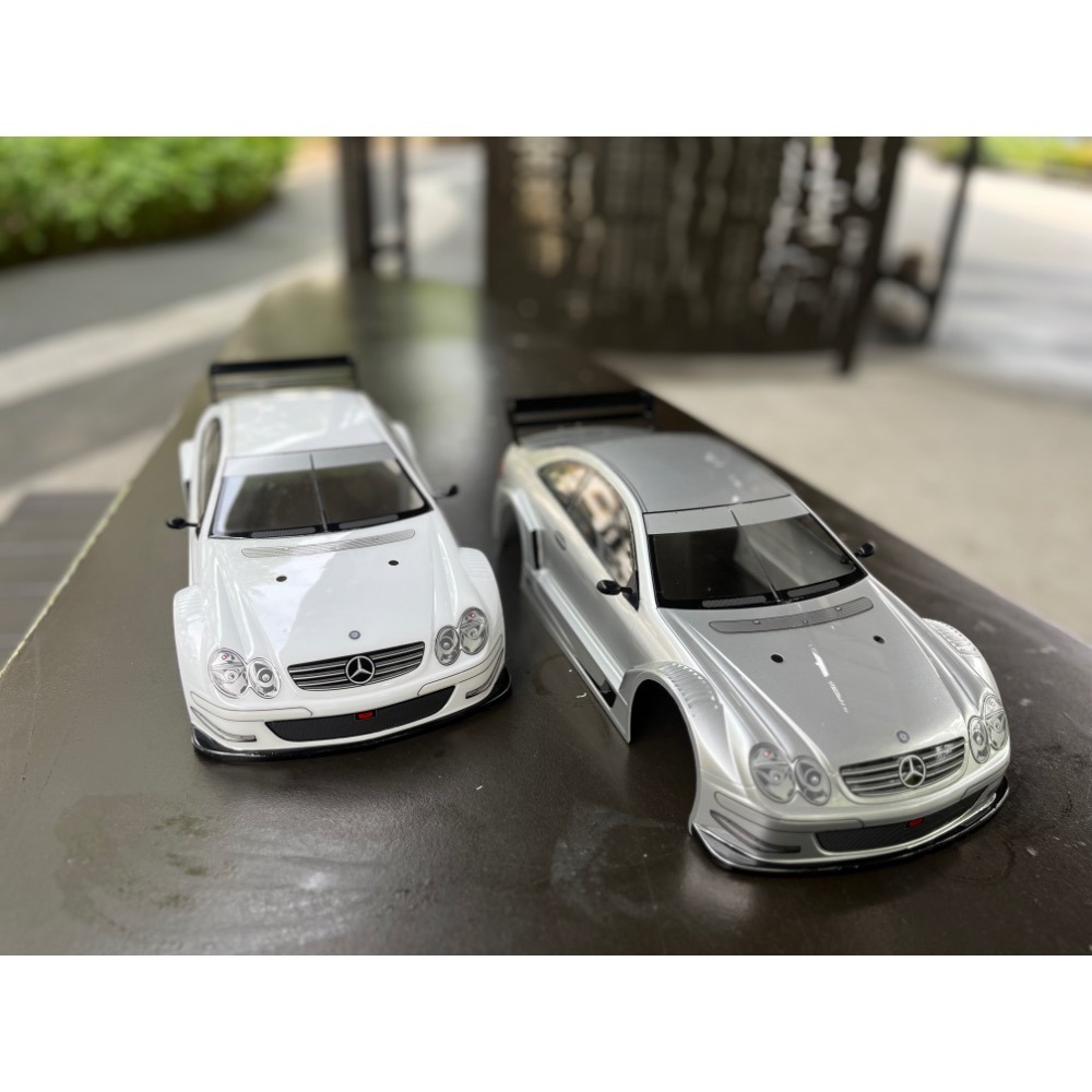 田宮原廠沒單賣的殼賓士AMG CLK，手工剪好鑽好也噴好的殼-細節圖6