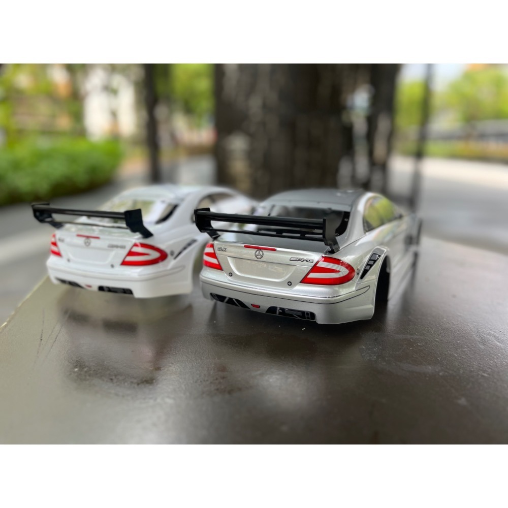 田宮原廠沒單賣的殼賓士AMG CLK，手工剪好鑽好也噴好的殼-細節圖8