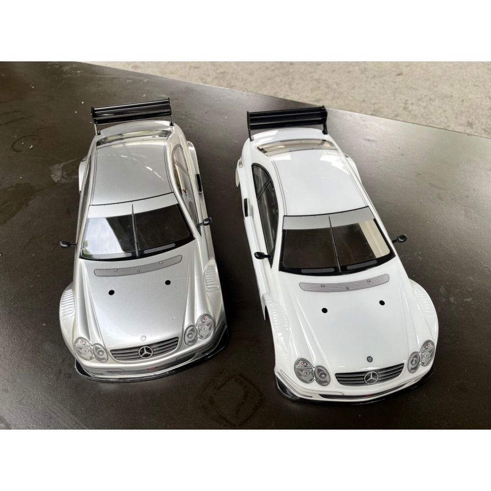 田宮原廠沒單賣的殼賓士AMG CLK，手工剪好鑽好也噴好的殼-細節圖4