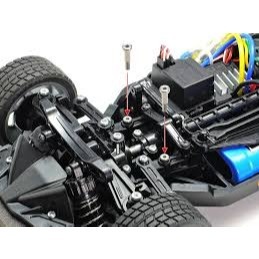 田宮TAMIYA 54550 TT02 3X18mm 內六角低磨擦段差螺絲(2入)-細節圖2