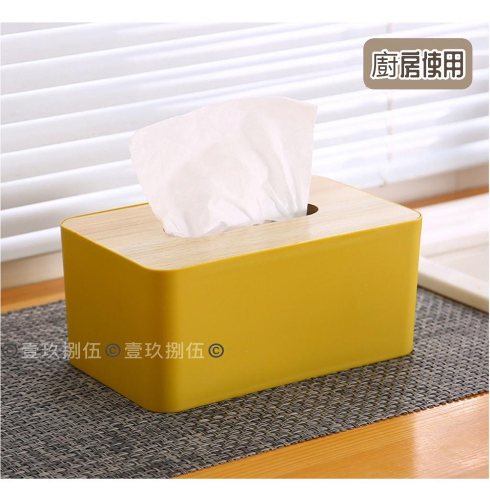 竹木紙巾盒 北歐質感色系紙巾盒【附電子發票 快購 批發】無印風 面紙盒 木頭蓋面紙盒 木質蓋面紙盒 北歐風紙巾盒-細節圖8