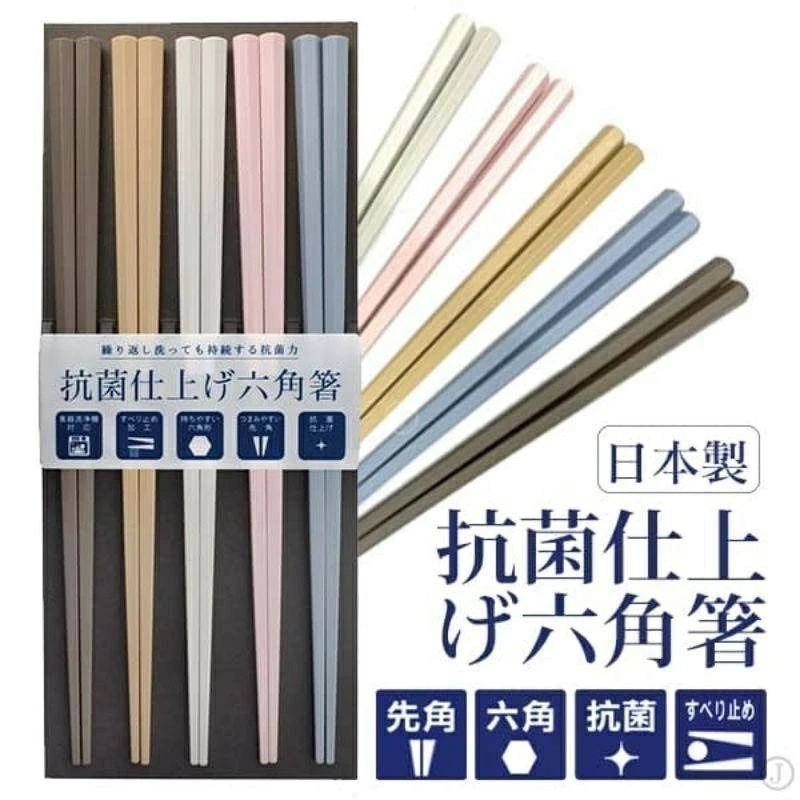(現貨) sunlife 耐熱筷子 日本製 六角筷 八角筷 筷子 六角箸 八角箸 餐具 【好夢家精品】-規格圖6