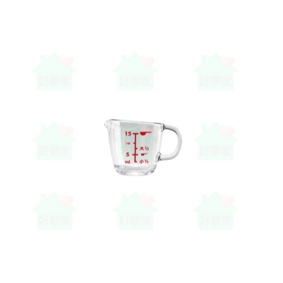 (現貨) inomata 迷你小量杯 日本製 奶精杯 計量杯油醋沙拉杯 醬料杯 蜂蜜杯 量杯 15ml 【好夢家精品】-細節圖2