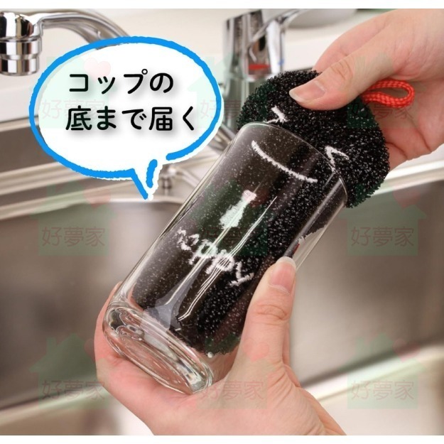 (現貨) SANBELM 微笑雪人清潔海綿 日本進口 菜瓜布 免洗劑 PET強力去污菜瓜布 起泡快速 【好夢家精品】-細節圖3