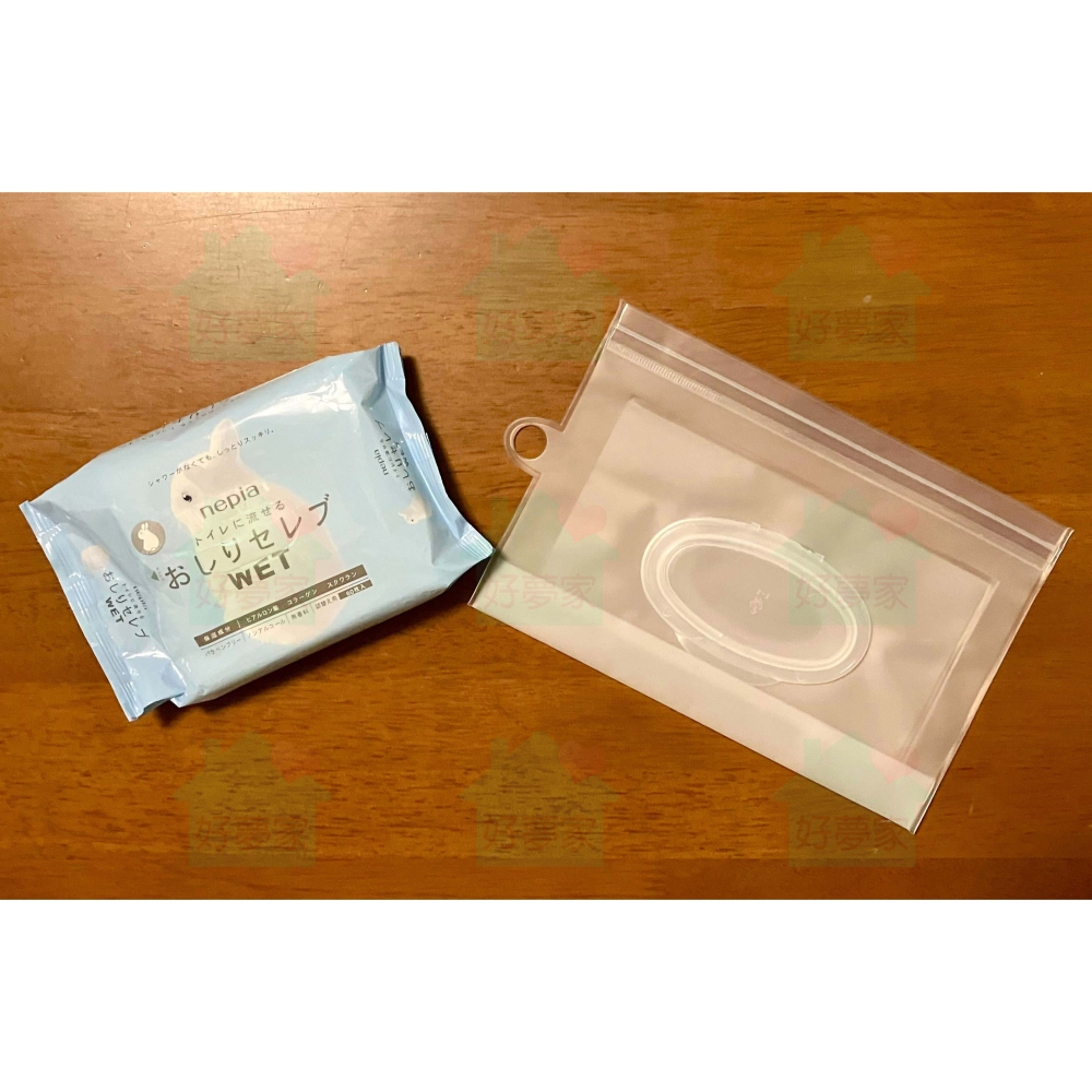 (現貨) ECHO 翻蓋濕紙巾收納袋 日本進口 濕紙巾掀蓋收納袋 附蓋濕紙巾收納袋 濕紙巾收納 【好夢家精品】-細節圖4