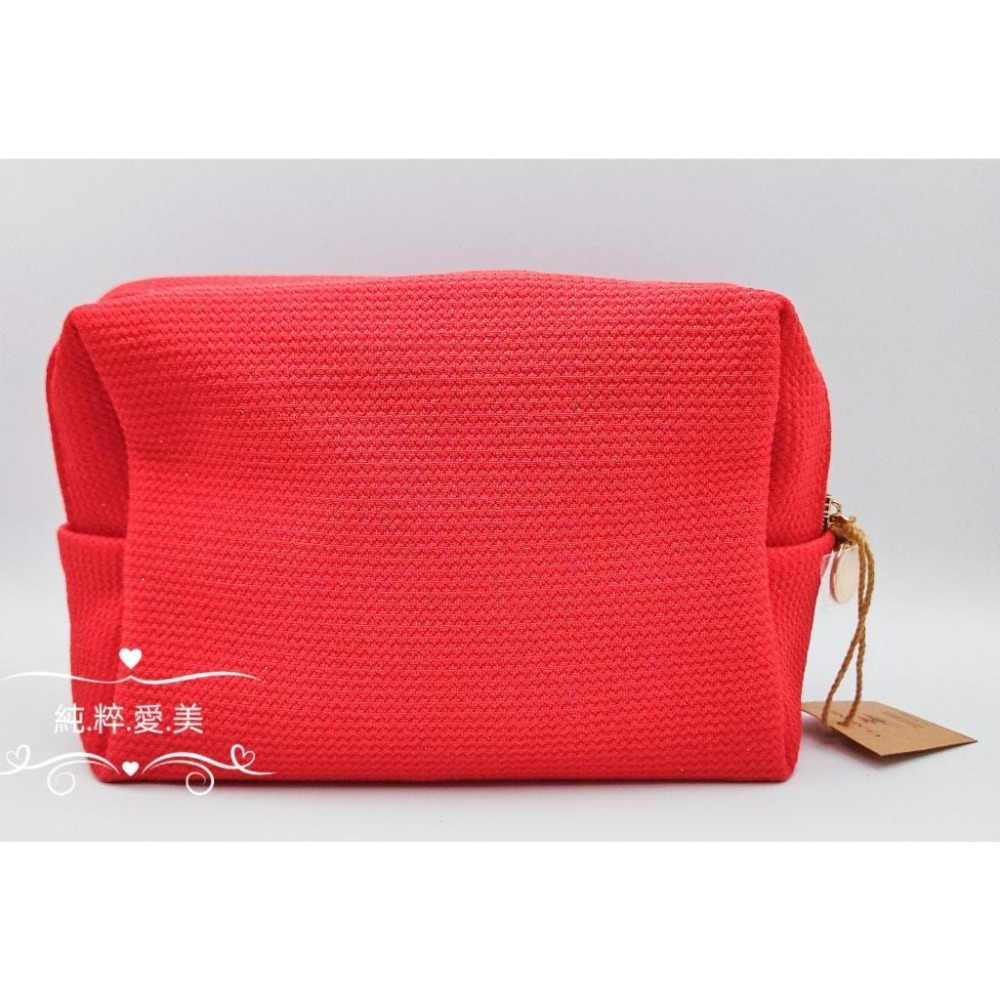 《純粹愛美》克蘭詩 經典紅限定版化妝包-細節圖4