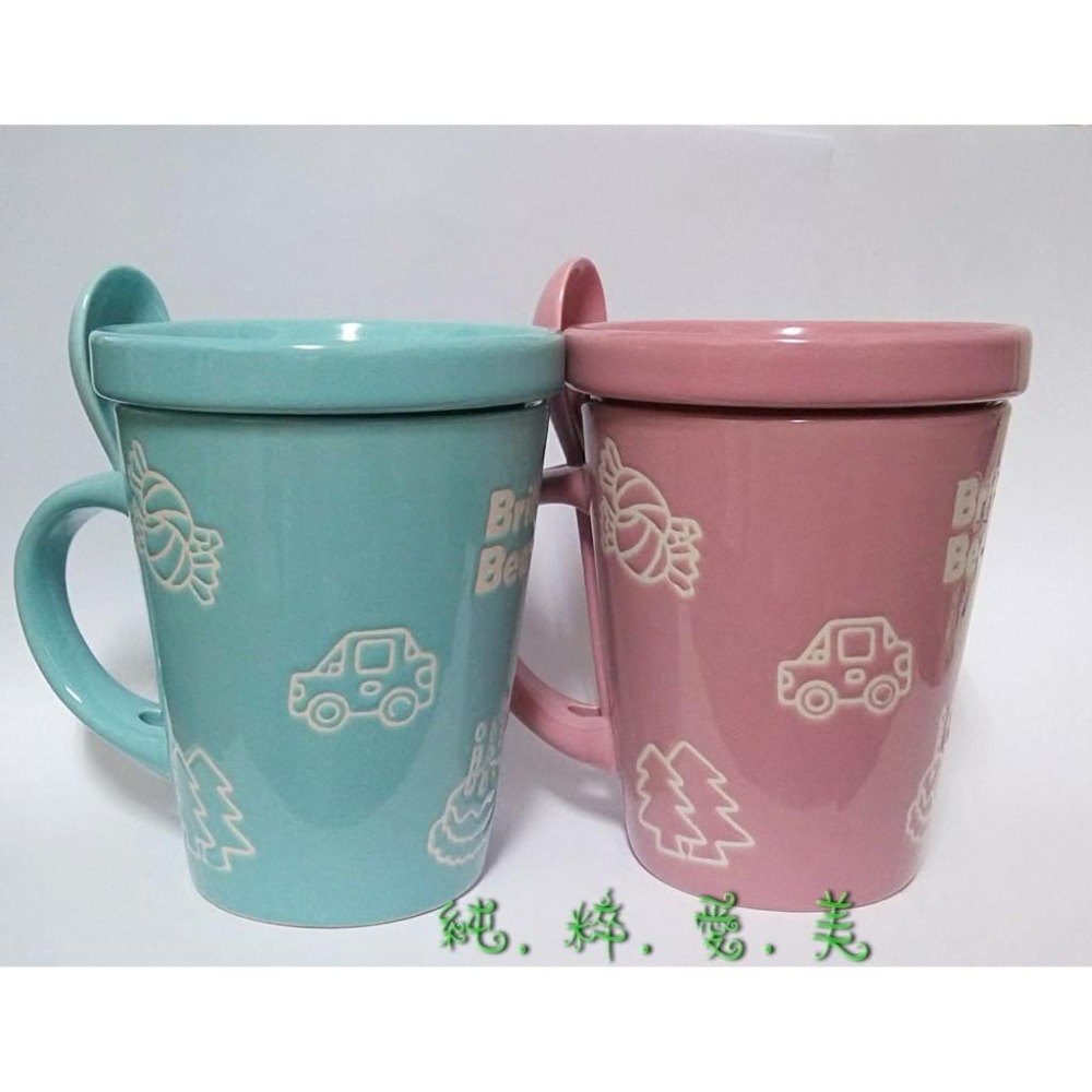 《純粹愛美》英國熊 馬克杯3件組禮盒(2入)-細節圖4