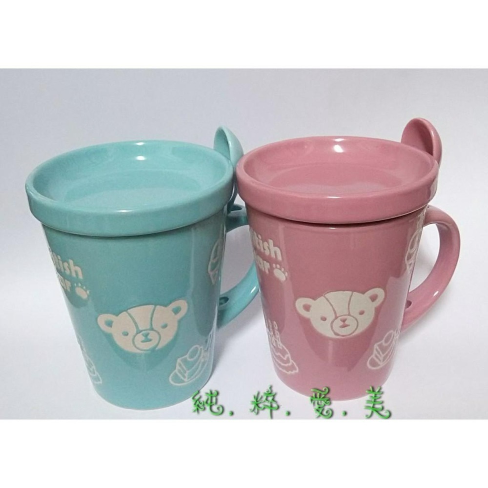《純粹愛美》英國熊 馬克杯3件組禮盒(2入)-細節圖7