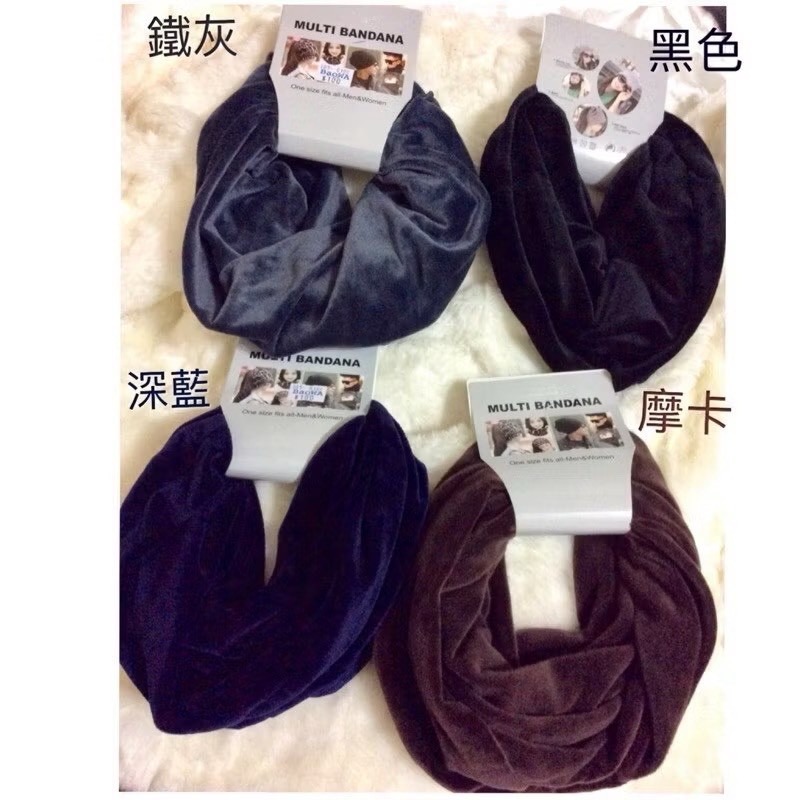 《全新現貨》圍脖 圍巾 脖圍 頭巾 扭帽 多功能保暖頭巾-細節圖3
