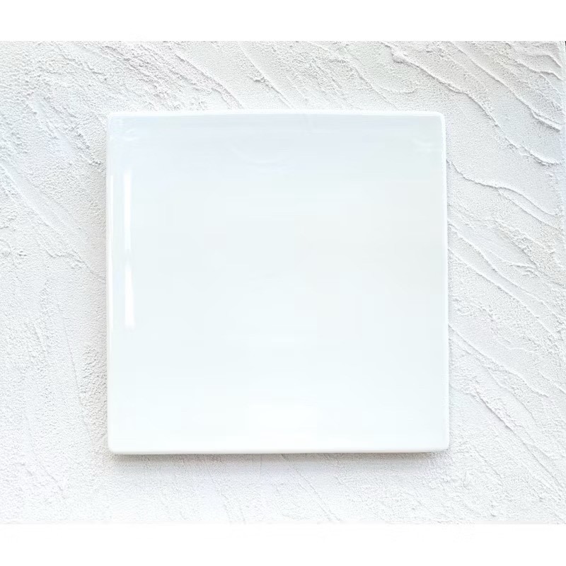 《現貨》圓盤 方盤 陶瓷盤 西餐盤牛排盤白瓷盤壽司盤甜點盤點心盤蛋糕盤 平板盤 日式擺盤 擺拍 隔熱墊鍋墊 餐盤餐具托盤-細節圖6