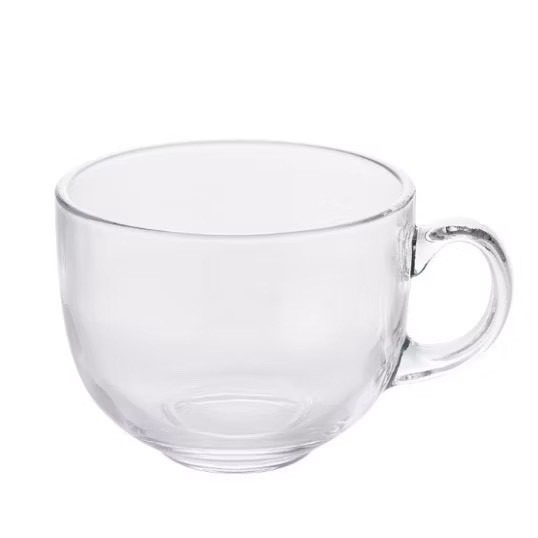 《全新現貨》耐熱玻璃杯 麥片杯 玻璃杯 奶茶杯 早餐杯 咖啡杯 優格杯 燕麥杯 微波爐 鋼化玻璃杯 馬克杯 水杯 廣口杯-細節圖5