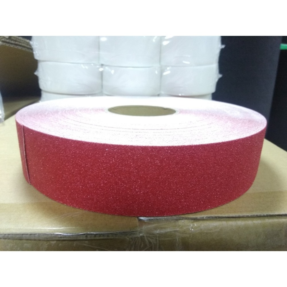 台灣製 金剛砂膠帶 金鋼砂膠帶  止滑膠帶 防滑膠帶  防滑條  樓梯 走道 防滑  警示-細節圖5