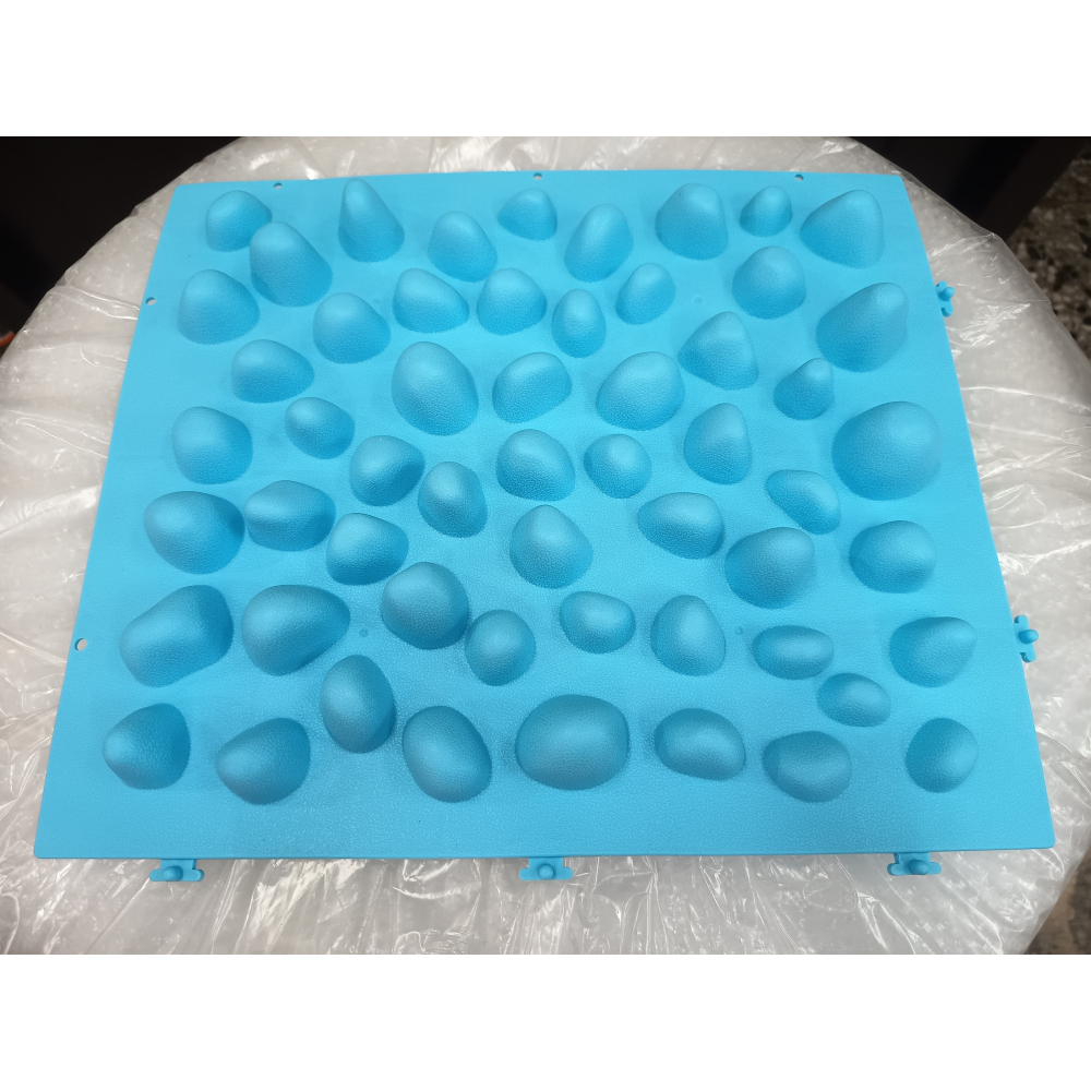 天堂路 按摩板 鵝卵石  穴道按摩 組合墊 拼接墊 石紋墊 按摩步道 穴道刺激  拼接地板 塑膠材質-細節圖4