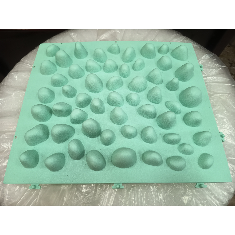 天堂路 按摩板 鵝卵石  穴道按摩 組合墊 拼接墊 石紋墊 按摩步道 穴道刺激  拼接地板 塑膠材質-細節圖5