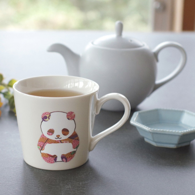 日本製 美濃燒 丸モ高木陶器 溫感變色可愛熊貓馬克杯 多款熊貓圖案 咖啡杯 趣味餐具