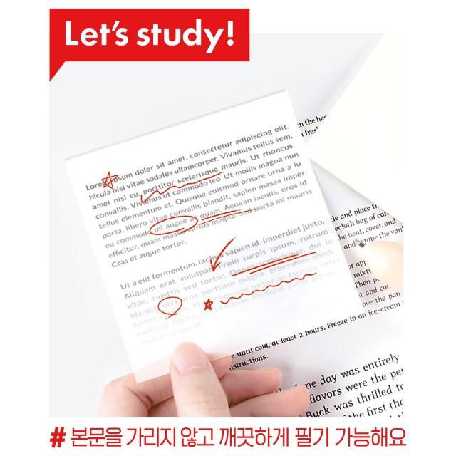 🇰🇷 韓國大創代購 📆 透明便利貼 便利貼 無痕便利貼 韓國便條紙 韓國大創 大創代購｜跨國失眠-細節圖5